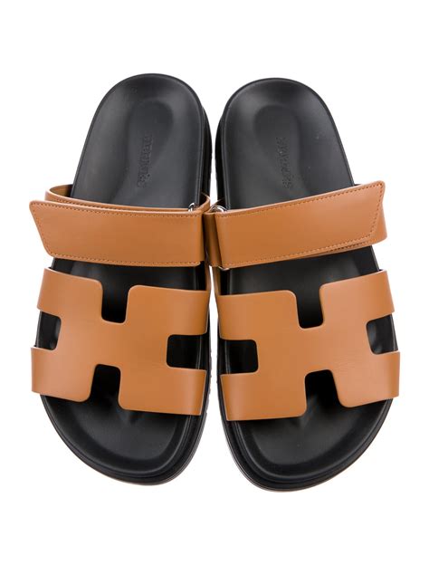 hermes slip on sandals